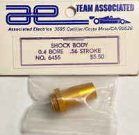 Team Associated gold Shock Body 0.4 Bore .56 Stroke