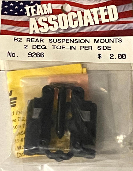 Team Associated RC10B2/B3 rear suspension mounts 2 degree