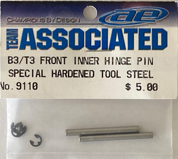 Team Associated front inner hinge pin hardened tool steel
