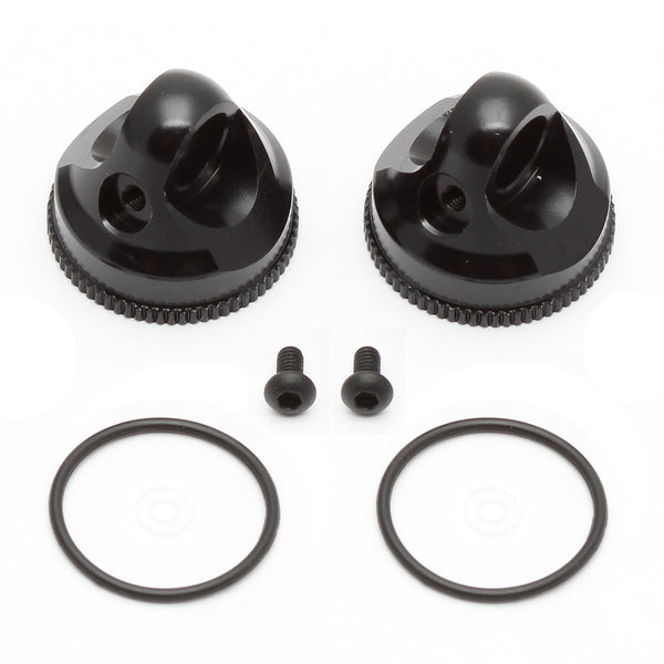Team Associated Factory Team 12mm V2 Aluminum Shock Cap Set