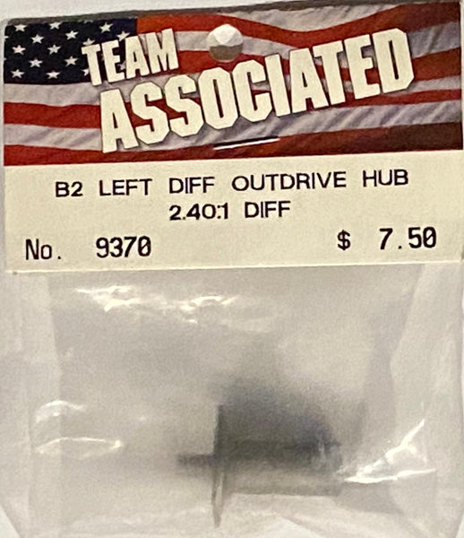 Team Associated RC10B2/B3 left diff outdrive hub