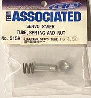 Team Associated RC10B2/B3 servo saver tube spring and nut