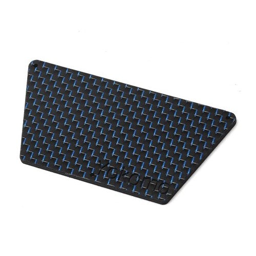 Factory RC Blue Carbon Fiber radio tray (Yokomo YZ2T)