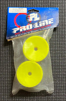 Pro-line RC10B2/B3 yellow front wheels