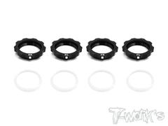 T-Works Associated aluminum shock collar set black